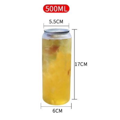 Imprimindo latas de bebida plásticas livres do logotipo 500ml 6CM BPA