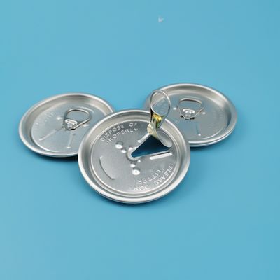 Tampas plásticas abertas fáceis do alumínio 126.5mm do RPT para Tin Cans