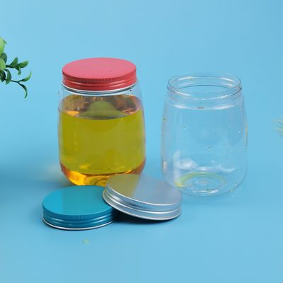 frasco plástico transparente da bebida 400ml para o refresco
