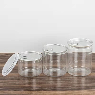 Frasco plástico de carimbo quente 500ml Honey Containers With Lids do alimento 200ml