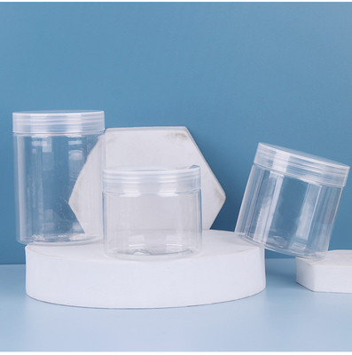 tampa plástica de 120ml Matte Cosmetic Storage Jars With, recipientes de amostra cosméticos