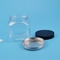 café e Sugar Plastic Container With Lid transparentes do frasco dos doces do animal de estimação 480ml