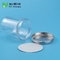 o tampão de parafuso plástico de alumínio de 100g 120g 150g range o logotipo da etiqueta do produto comestível