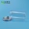 o tampão de parafuso plástico de alumínio de 100g 120g 150g range o logotipo da etiqueta do produto comestível