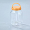 recipientes plásticos da garrafa do alimento de 1000ml 2000ml que empacotam o frasco largo da boca do ANIMAL DE ESTIMAÇÃO 2kgs com tampa