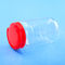 Os recipientes plásticos da aveia de 2500ML FDA parafusam tampas superiores