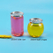 Latas de soda 200ml vazias plásticas transparentes livres de BPA