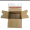 O rasgo autoadesivo de envio do zíper da caixa da caixa corrugou a caixa de empacotamento de papel