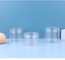 tampa plástica de 120ml Matte Cosmetic Storage Jars With, recipientes de amostra cosméticos