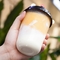 Os cocos descartáveis transparentes U dão forma ao copo de chá plástico dos PP Boba com tampa