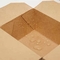 O restaurante de papel por atacado remove o alimento da caixa para ir recipiente
