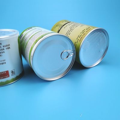O composto de papel do cartão enlata a caixa reciclável do tubo para o alimento