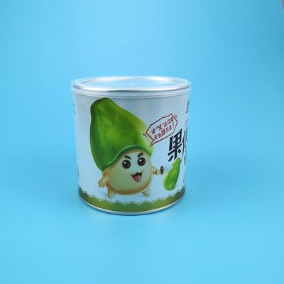 O composto de papel do cartão enlata a caixa reciclável do tubo para o alimento