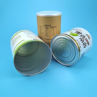 O composto de papel do cartão enlata a caixa reciclável do tubo para o alimento