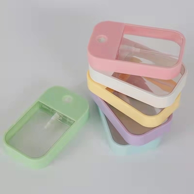 Bolso de cartão Mini Perfume Spray Bottle plástico do crédito 38ml 50ml