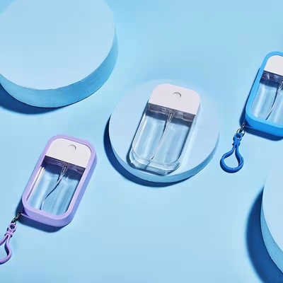 Bolso de cartão Mini Perfume Spray Bottle plástico do crédito 38ml 50ml